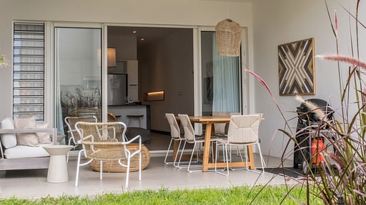 O'Biches Deluxe Apartment Terras/Veranda