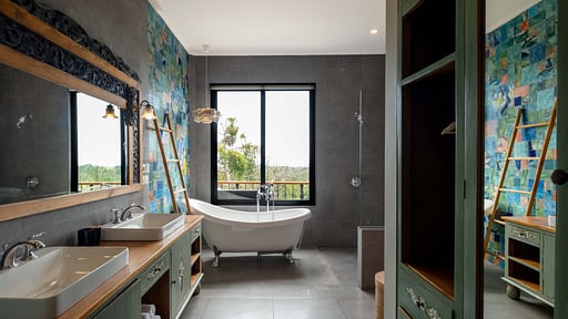 Ocean Forest Villa Dormitorio 1