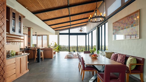 Ocean Forest Villa Zona de comedor