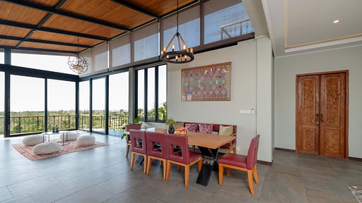 Ocean Forest Villa Zona de comedor