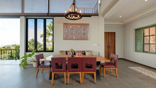 Ocean Forest Villa Zona de comedor