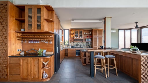 Ocean Forest Villa Cocina