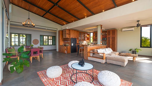 Ocean Forest Villa Salón