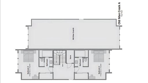 Old Man Creek A Floor plan