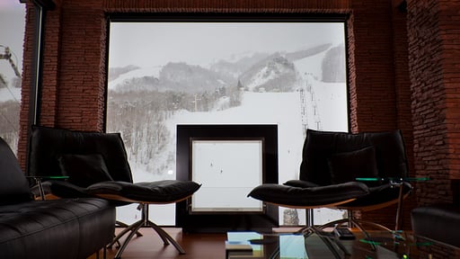 One Happo Chalet Living room