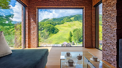 One Happo Chalet Living room