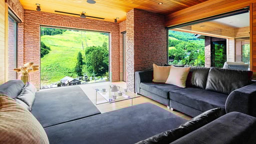 One Happo Chalet Living room