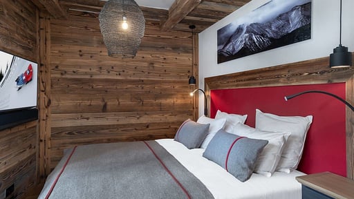 Chalet Ours Noir Schlafzimmer 1