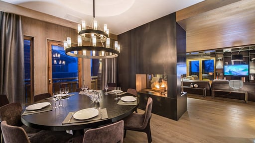 Chalet Overview Dining area