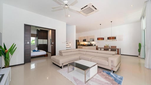 Oxygen Bangtao Villa A3 Living room