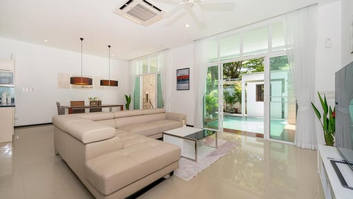 Oxygen Bangtao Villa A3 Living room