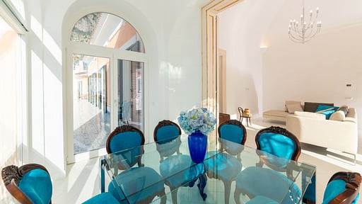 Palazzo Della Storia Dining area