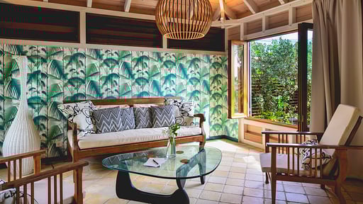 Palm House Living room