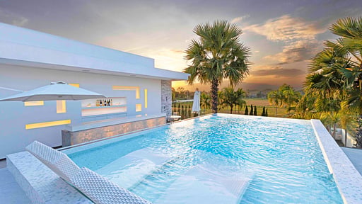Palm Villa Zwembad 2