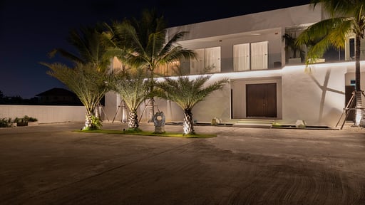 Palm Villa Parking areas