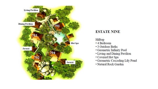 Pangkor Laut Estate Nine Grundriss