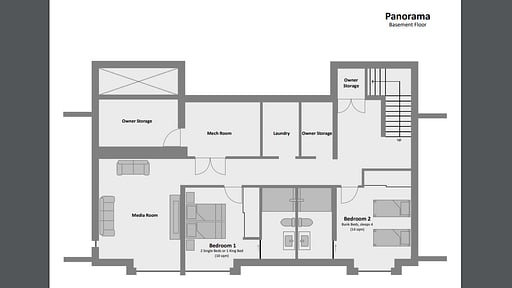 Panorama House Niseko Floor plan
