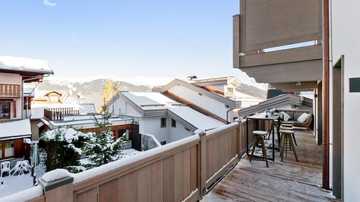 Apartment Panoramic Carré Blanc Terrasse/Veranda