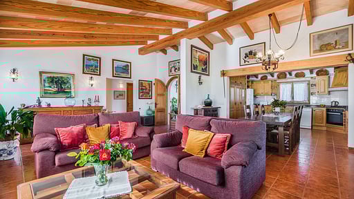 Can Blanco Гостиная