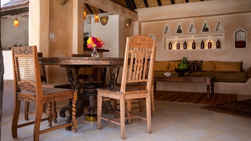 Papaya House Dining area