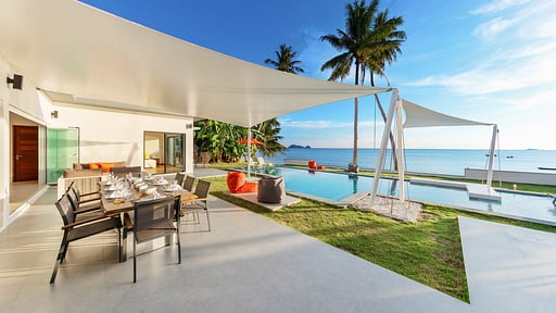 Paradis Blanc Zona pranzo