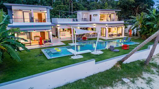 Paradis Blanc Foto drone