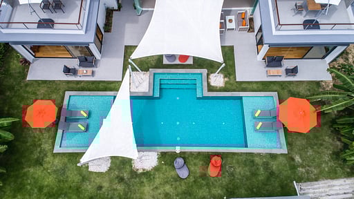 Paradis Blanc Foto drone