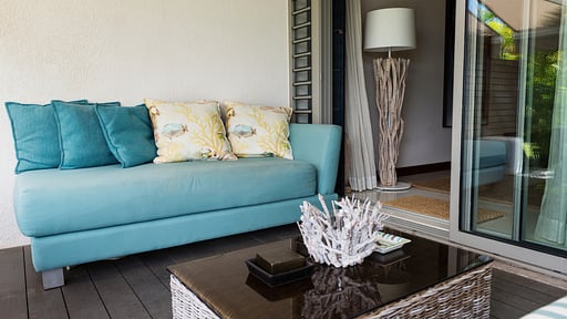 Paradise Beach Premium Apartment Wohnbereich