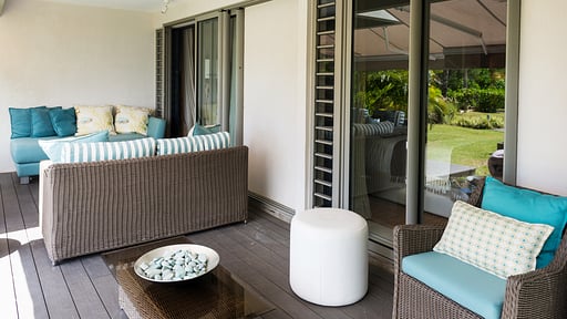 Paradise Beach Premium Apartment Wohnbereich