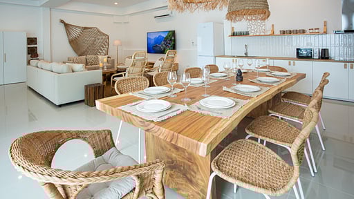 Paradise Samui Villa Zona pranzo