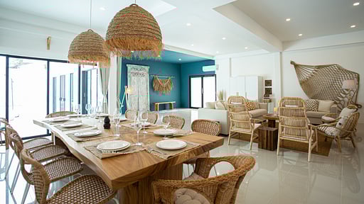 Paradise Samui Villa Zona pranzo