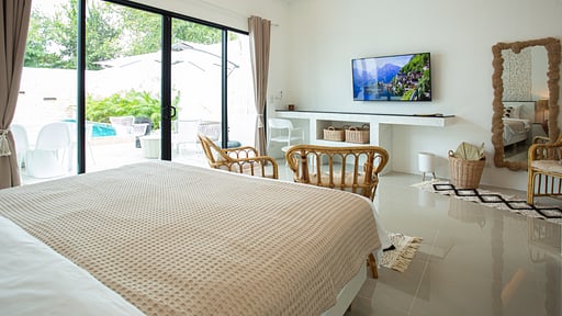 Paradise Samui Villa Camera da letto 1