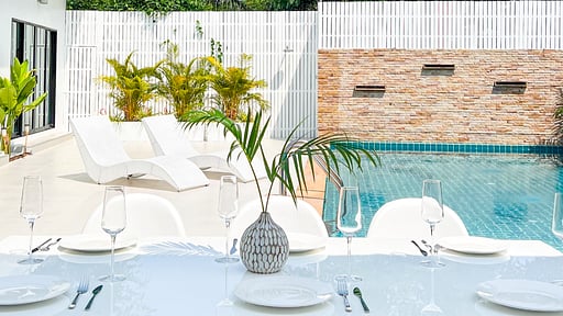 Paradise Samui Villa Zona pranzo