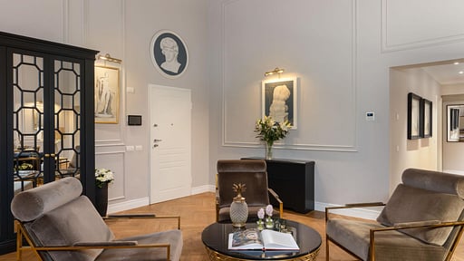 Pazzi Penthouse Luxury Apartment Wohnbereich