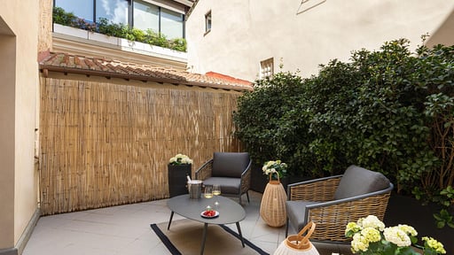 Pazzi Penthouse Luxury Apartment Terrasse/Veranda