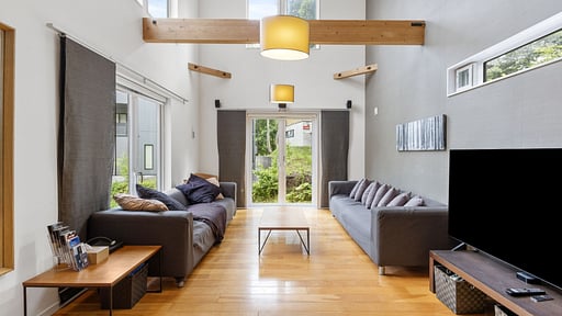 Peak Niseko Chalet Living room