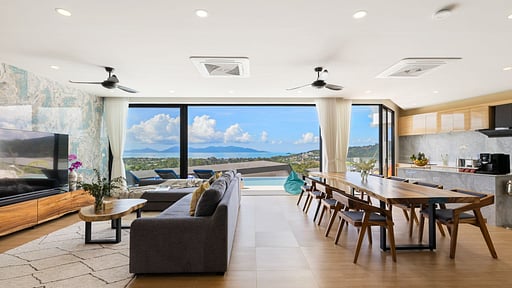 Blue Pearl Villa Обеденная зона