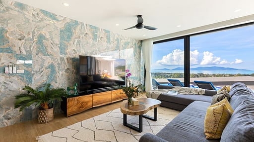 Blue Pearl Villa Гостиная