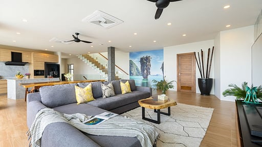 Blue Pearl Villa Гостиная