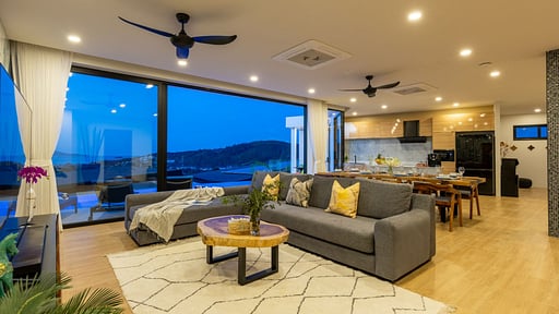 Blue Pearl Villa Гостиная