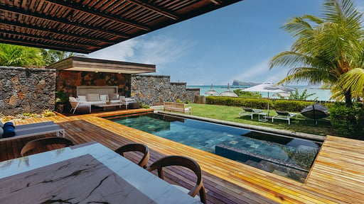 Peninsula Beach Villa Schwimmbad