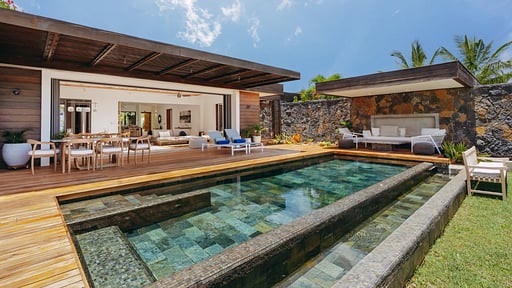 Peninsula Beach Villa Schwimmbad