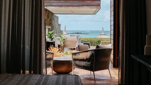 Peninsula Beach Villa Schlafzimmer 1