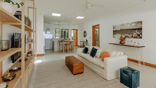 Peninsula Beach Villa Wohnbereich