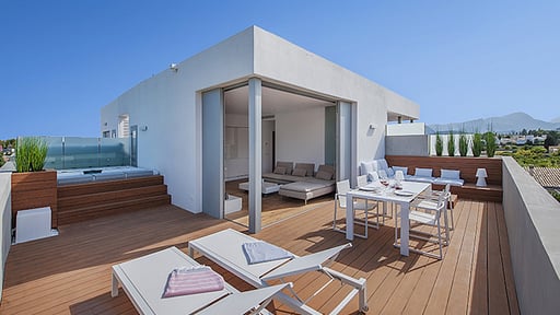 Penthouse Dalias Терраса/веранда