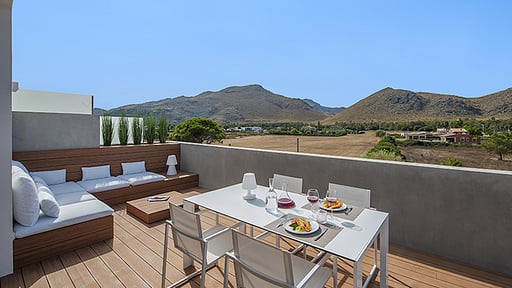 Penthouse Dalias Обеденная зона