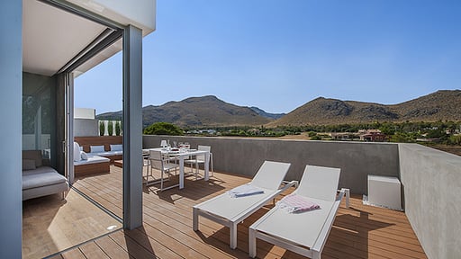 Penthouse Dalias Терраса/веранда