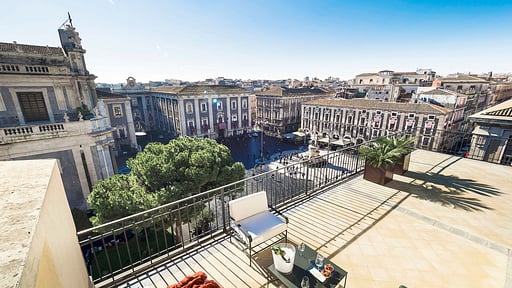 Penthouse Duomo Apartment Terrasse