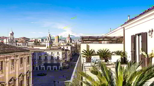 Penthouse Duomo Apartment Terrasse