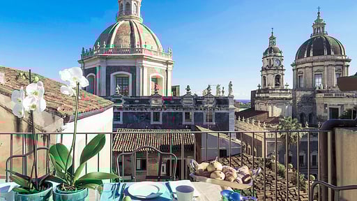 Penthouse Duomo Apartment Terrasse